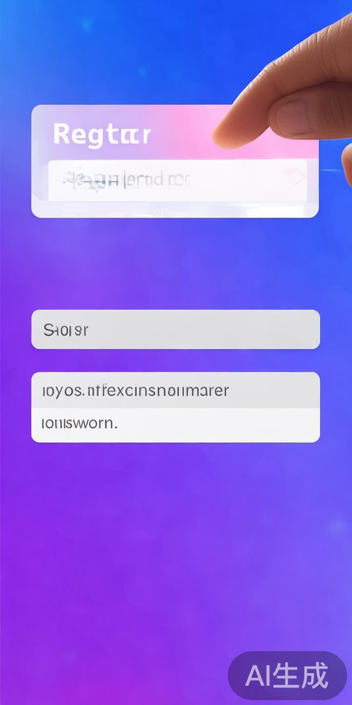 点击注册按钮后，会跳转到注册页面。这里，用户需填写